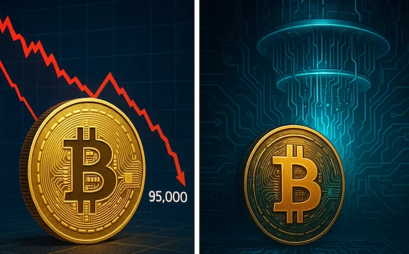 انهيار صعود بيتكوين 2025: كيف محت خسارة 93 ألف دولار مكاسب عام كامل في 30 يومًا