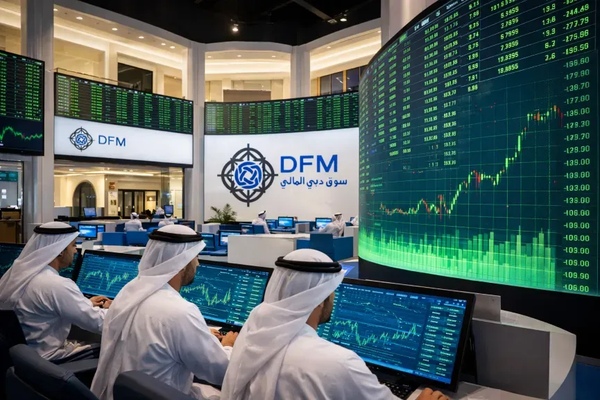 مؤشر دبي المالي يرتد 1.63% في جلسة الثلاثاء إلى 5,470 نقطة