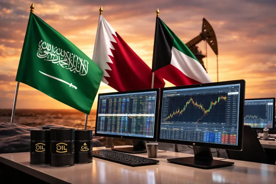 نفط فوق 105 دولارات وأسواق الخليج تتردد .. ماذا يقرأ المستثمر؟