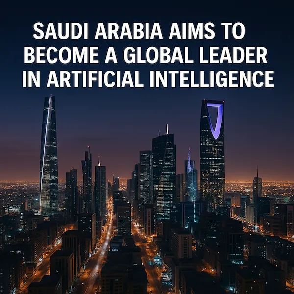 السعودية تسعى لتصبح رائدة عالمياً في الذكاء الاصطناعي