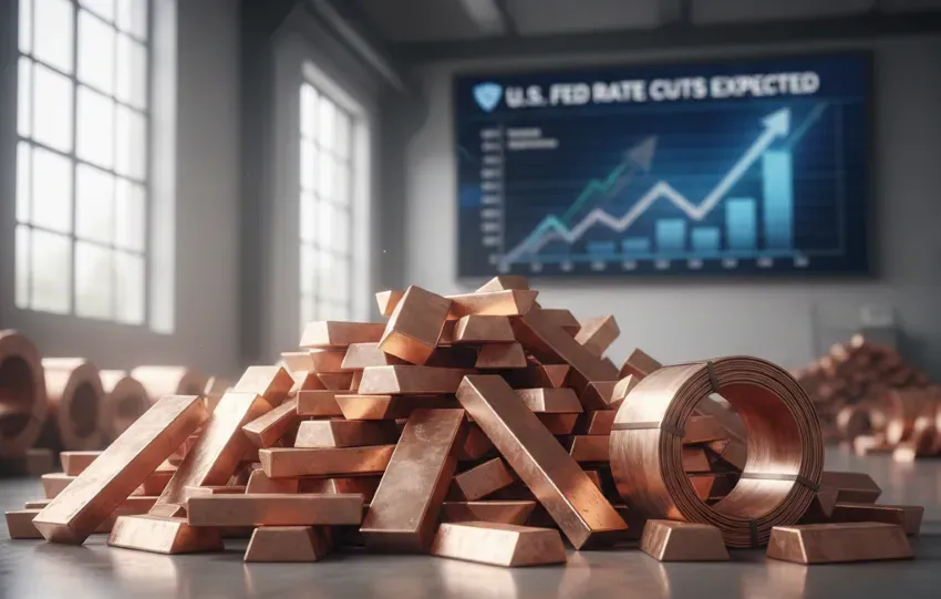 Copper Prices Climb as US Rate Cut Expectations Grow