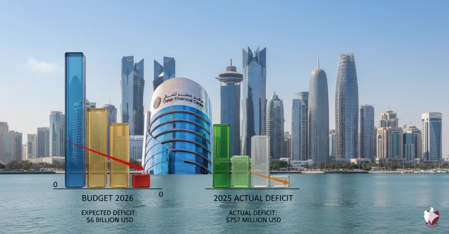 Qatar Approves 2026 Budget with $6 Billion Expected Deficit.. Actual 2025 Deficit Records $757 Million