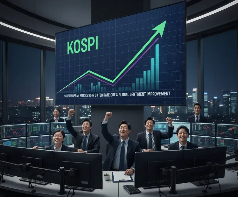 KOSPI Rises 0.4% on Fed Rate Cut and Foreign Investment