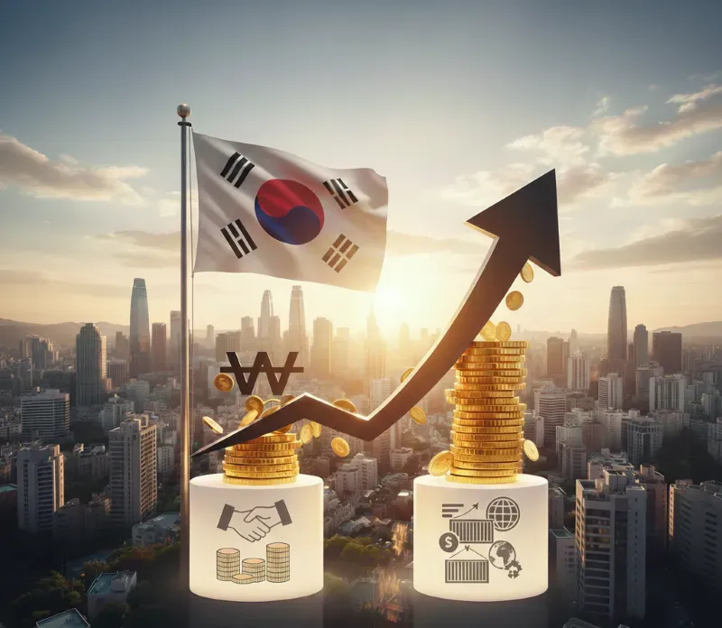 South Korean Won Strengthens Amid Trade Gains and Rates