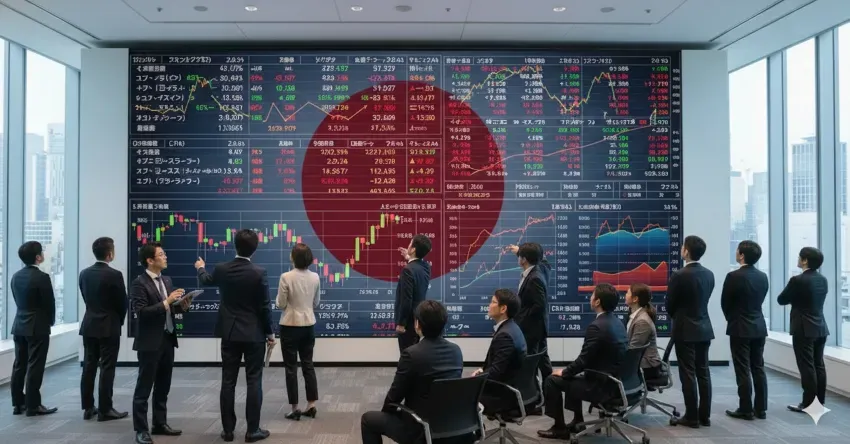 Japanese Stocks Exhibit Mixed Trends Amid Tech Sector Vola