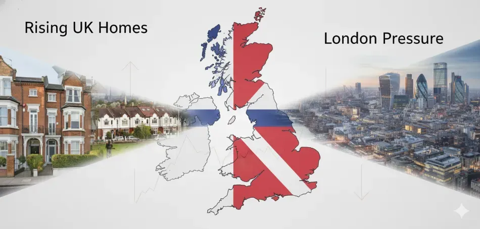 UK House Price Balance Shows Unexpected Improvement