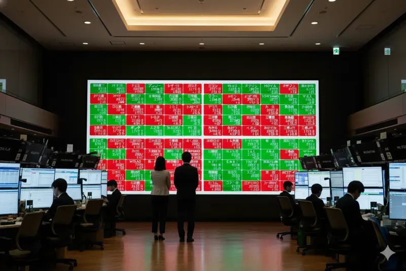 الأسهم اليابانية تواصل التراجع للجلسة الثانية وسط ضغوط أسهم الذكاء الاصطناعي وترقب قرارات نقدية