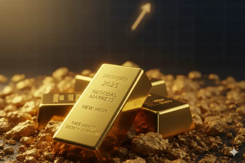 Gold Hits Highest Level Since October Amid Rising Safe-Haven Demand