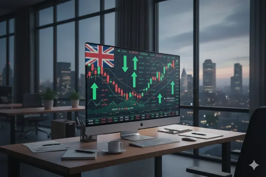 UK Stocks See Strongest Daily Gains in 8 Months on Rate Cut Expectations