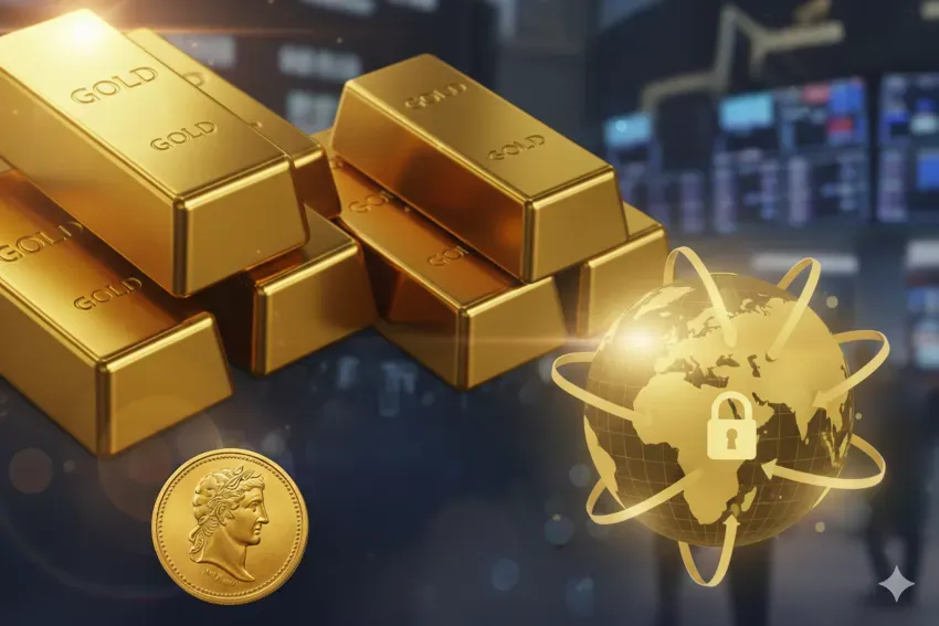 Gold Remains Near Record Levels Supported by Interest Rate Cut Expectations and Geopolitical Risks