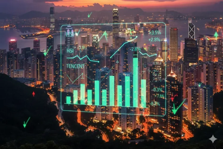 Hong Kong Stock Exchange Rises for Fifth Session, Driven by Tech Stocks and Rate Cut Optimism