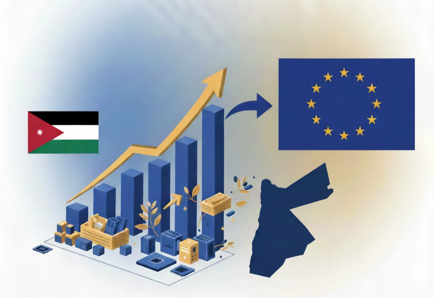 Jordan's Exports to the European Union Rise Sharply in 2025