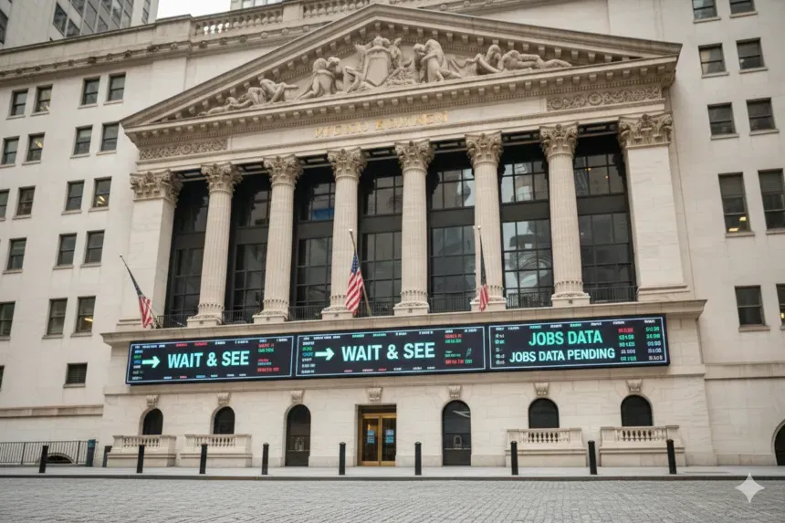 Wall Street Rises Cautiously Ahead of Key U.S. Labor Market Data