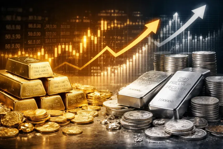Gold and Silver Face Profit-Taking Pressure Ahead of Key US Jobs Data