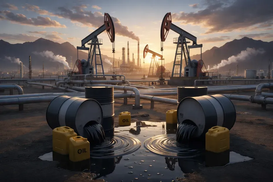 Oil Gains 3% as Brent Reprices at $63.57 Amid Supply Disruption Risks