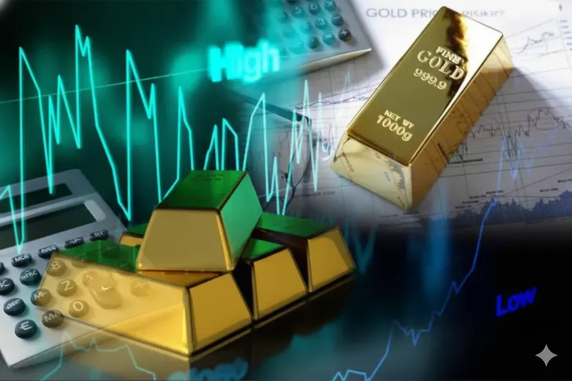الذهب يقترب من مستوى قياسي مع ترقّب بيانات أمريكية حاسمة