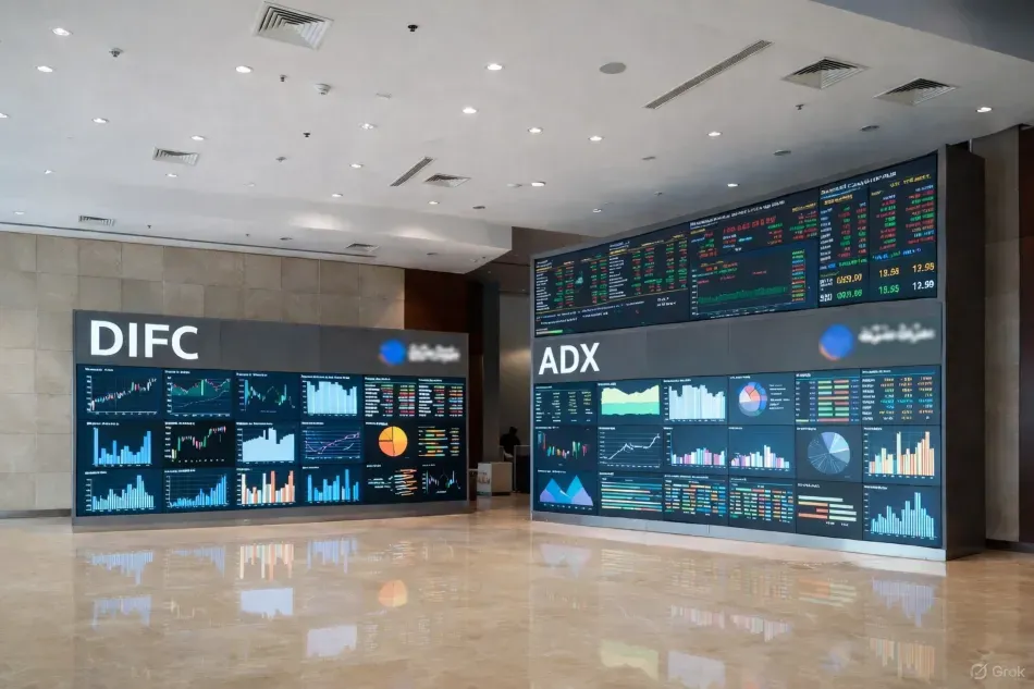 UAE Stocks Slide 1.3% on Oil Weakness and Rate Uncertainty