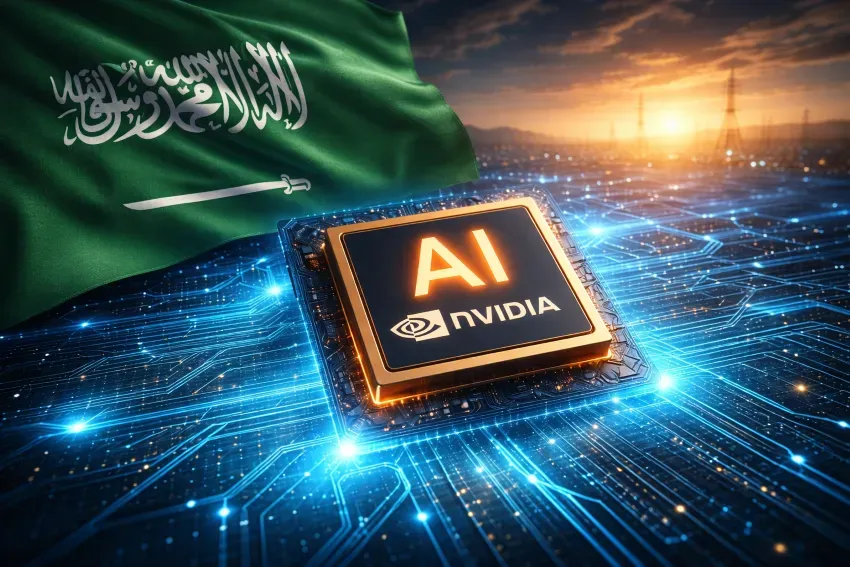 US Approves Advanced AI Chip Sales to Saudi Arabia's Humain as Crown Prince Pledges $1 Trillion Investment