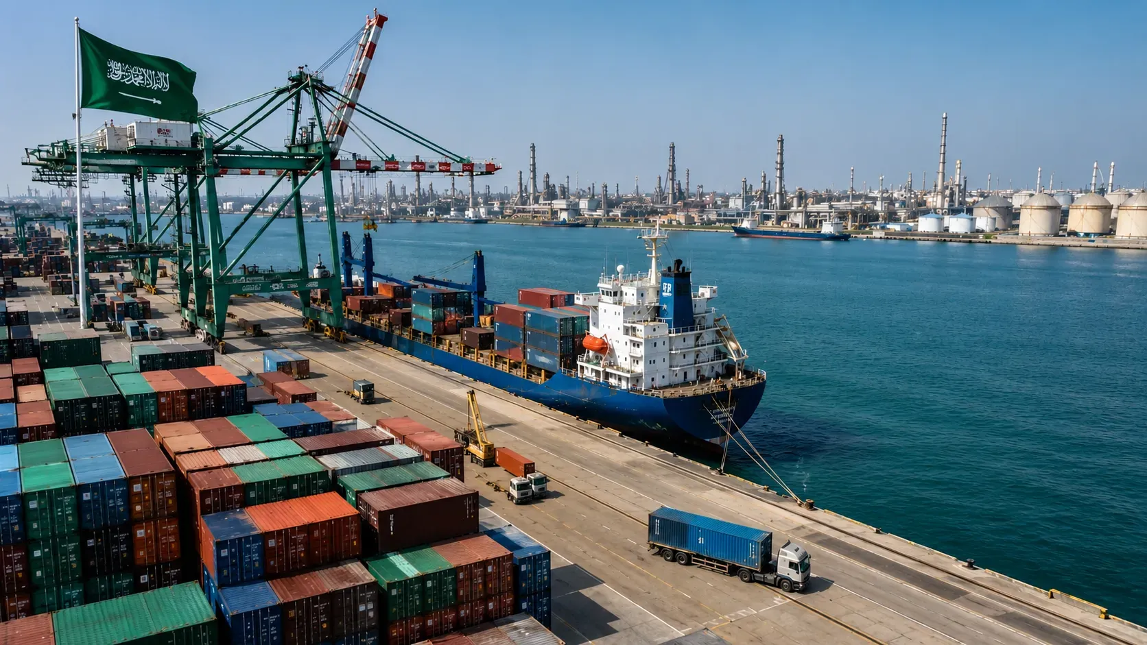 Saudi Arabia's Trade Surplus Surges to SAR 26.0 Billion in May as Oil Exports Rise