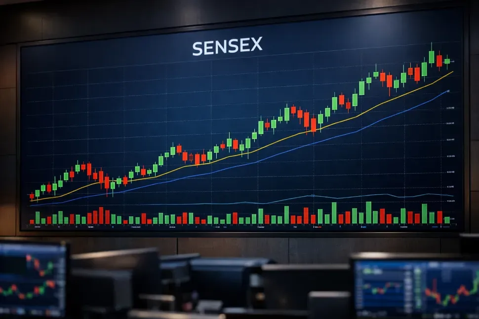 تضخم دون التوقعات عند 1.33% يمنح «سينسكس» ارتدادًا محدودًا بعد خمس جلسات خسارة