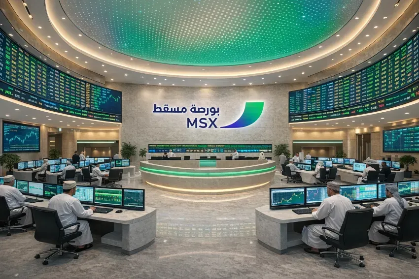 Broad Gains Lead Muscat Stock Exchange as MSX30 Rises, Liquidity Concentrated in Energy and Banking Stocks