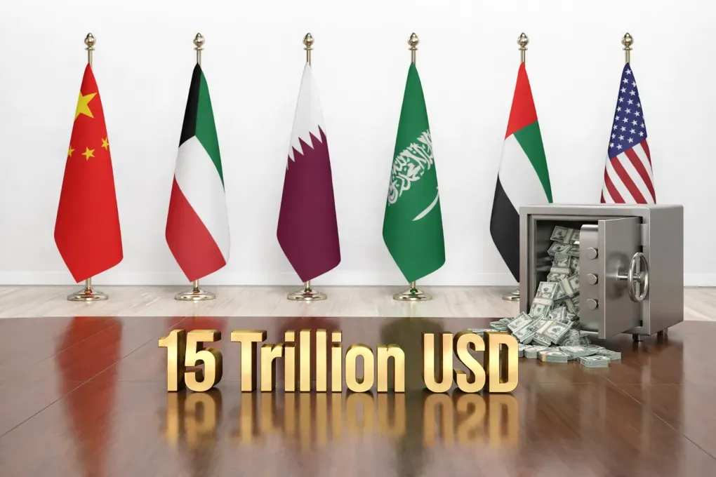 صندوق الاستثمارات العامة السعودي ومبادلة الإماراتية في الصدارة مع قفزة أصول الصناديق السيادية إلى 15 تريليون دولار