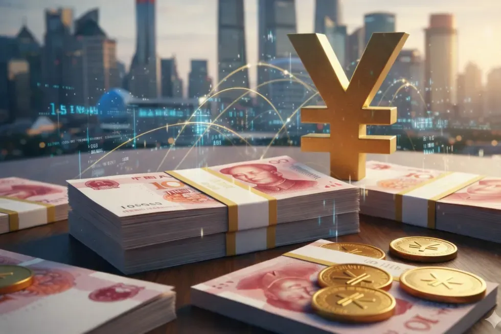 اليوان الصيني الخارجي يتجه لتحقيق أكبر مكسب سنوي منذ 2020 بدعم بيانات النشاط الاقتصادي