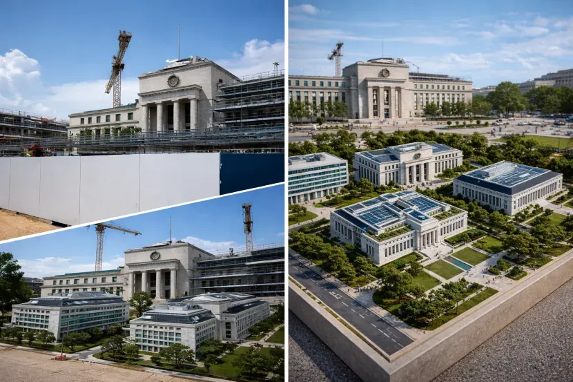 Federal Reserve Renovation Becomes Political Battleground Amid $2.5 Billion Price Tag and DOJ Probe