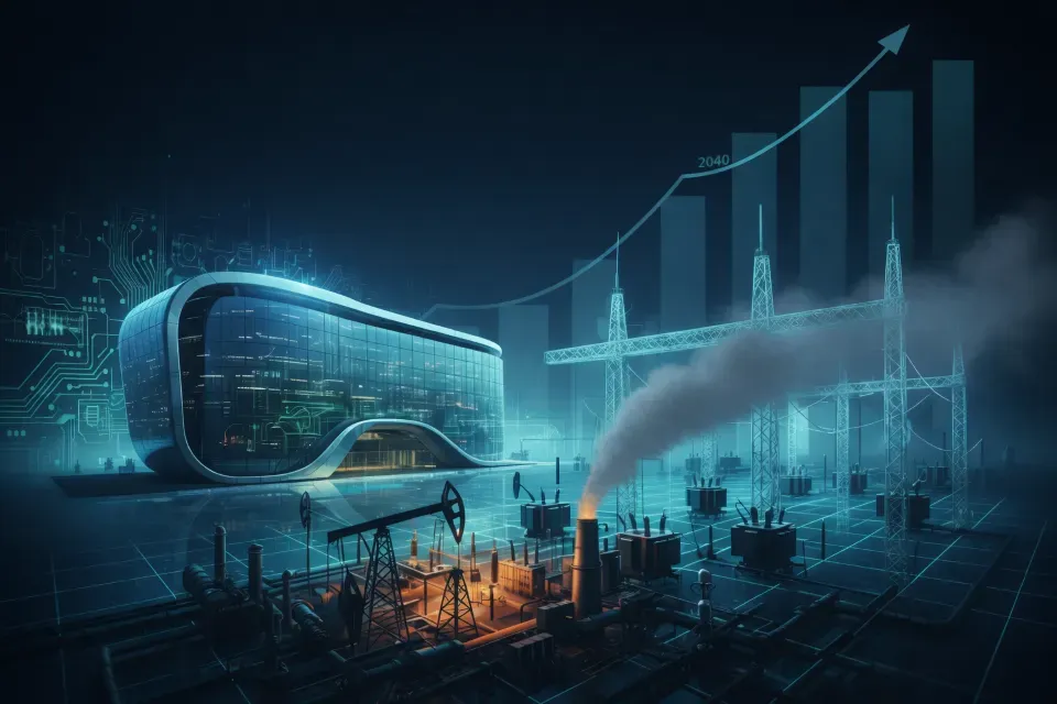 AI Drives 500% Surge in Data Center Power Demand by 2040 as Hydrocarbons Remain Dominant