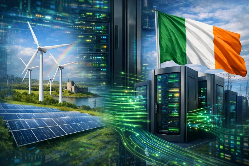 Ireland Reopens Energy Policy to Attract Data Centers with Green Electricity Strategy Supporting Investment and Jobs
