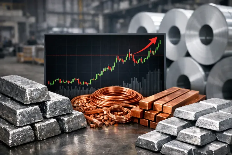 Supply Risks Reshape Metal Prices: Palladium Holds, Copper Hits Record Highs, Aluminum Nears Three-Year Peak