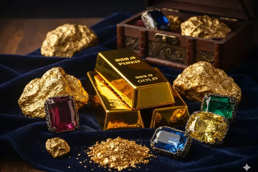 Gold Continues Sharp Decline Below $4,350 Amid Profit-Taking and Decreased Safe-Haven Demand