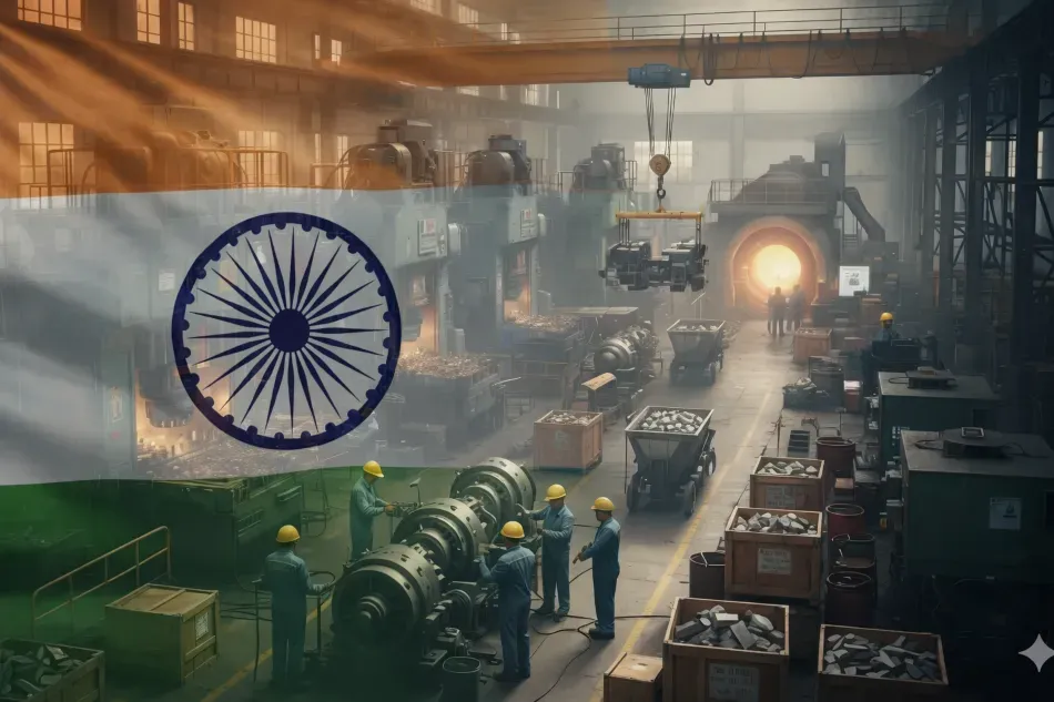 India's Industrial Production Records Fastest Growth in Two Years in November, Driven by Manufacturing and Mining