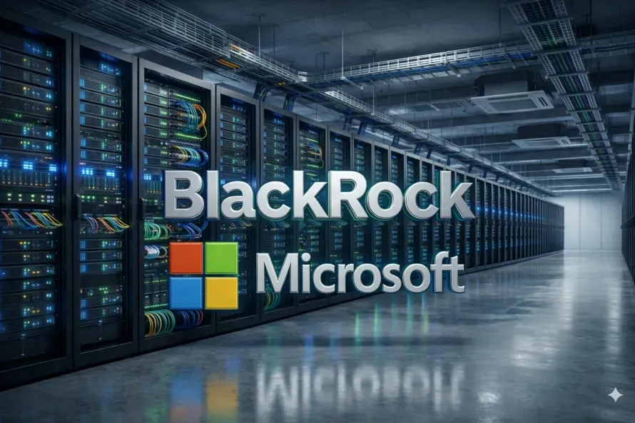 AI Infrastructure Funding Nears $12.5 Billion as BlackRock and Microsoft Partnership Advances
