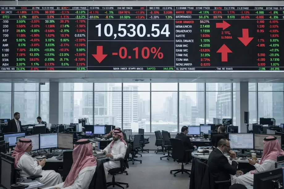 إغلاق السوق السعودي اليوم: تراجع المؤشر الرئيسي بضغط من الأسهم القيادية وتباين في أداء القطاعات