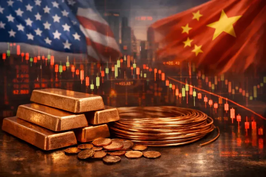 Copper Falls to $5.90 per Pound as China Tightens HFT Regulations and US Delays Tariffs