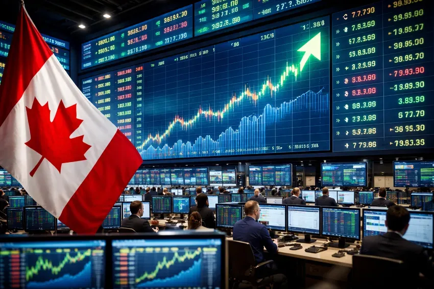 تدفّقات أجنبية بـ16.3 مليار دولار كندي تدعم أسهم كندا وتدفع المؤشر نحو قمم تاريخية