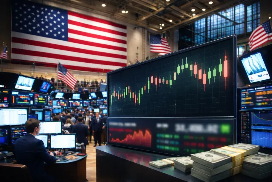 US Stocks End Week Mixed: Modest Tech-Led Gains Offset by Weekly Index Losses