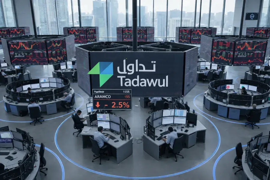 تاسي يفتتح تداولات اليوم على تراجع طفيف وسط ضغط على أرامكو وتباين الأسهم القيادية