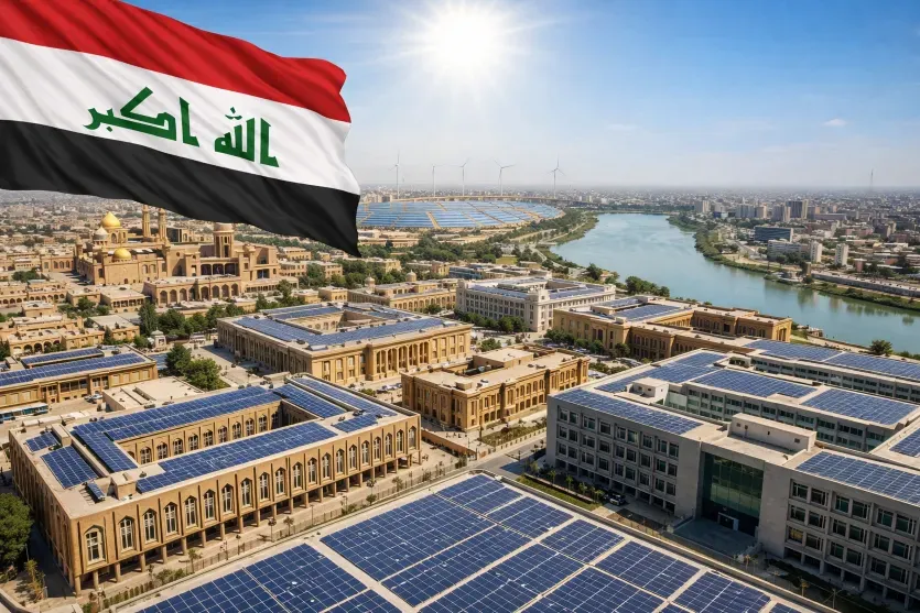 المباني الحكومية في العراق تودّع الكهرباء التقليدية مع تعميم الطاقة الشمسية على 18 ألف منشأة