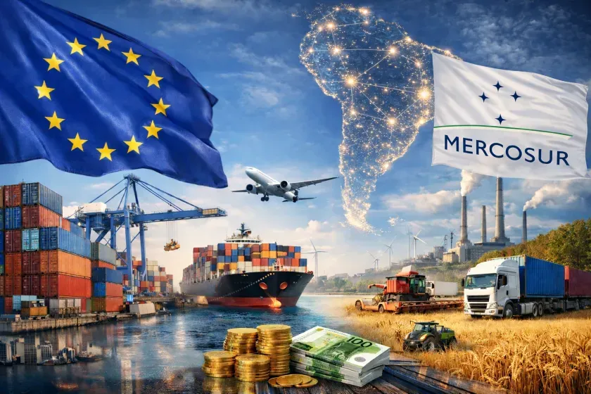EU and Mercosur Sign Largest Free Trade Agreement in EU History After 25 Years of Negotiations, Valued at €111 Billion