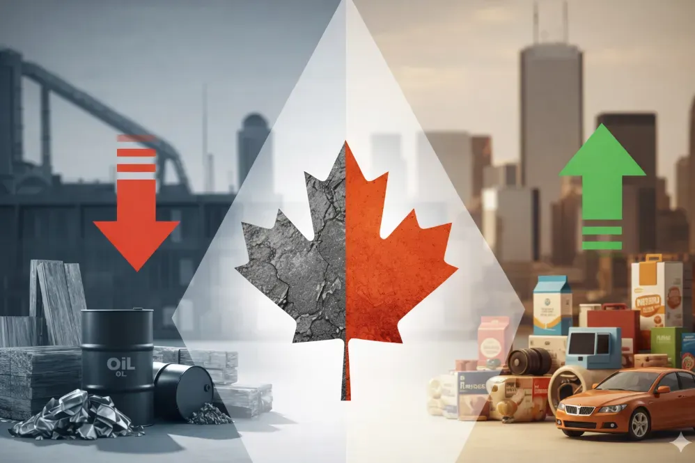 Divergent Price Pressures in Canada: Raw Materials Slow While Producer Prices Continue to Rise