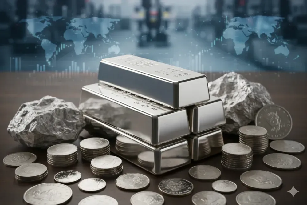 Silver Prices Continue to Rise Near Record Levels Amid Increasing Investment and Industrial Demand