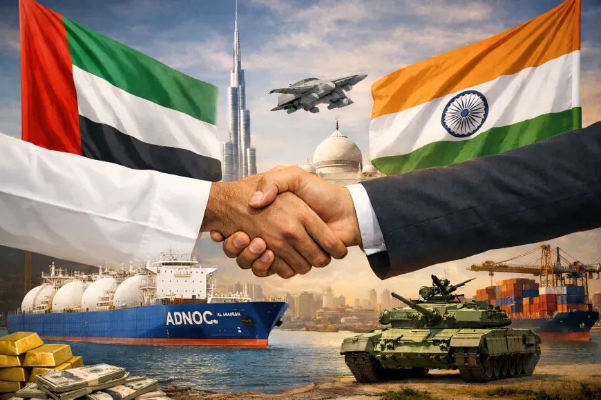 UAE and India to Double Trade to $200 Billion and Sign Long-Term LNG Deal Under Expanded Strategic Partnership