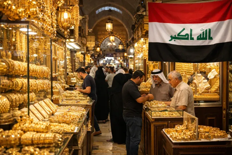 Iraqi Government Implements Six Measures to Regulate Gold Market and Enhance Oversight
