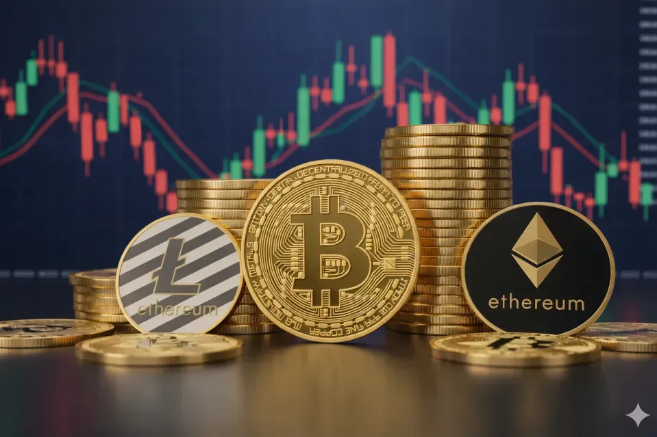 أسعار العملات المشفّرة ترتفع بقيادة الإيثريوم والبيتكوين