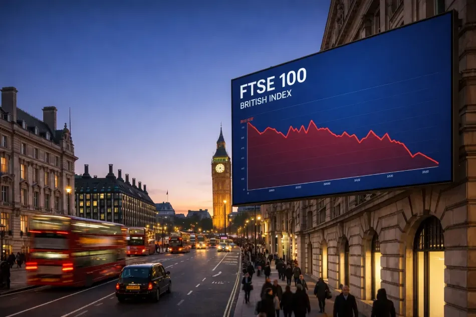 مؤشر FTSE 100 يتراجع وسط مخاوف الرسوم الأميركية رغم قفزة تاريخية لسهم بيزلي