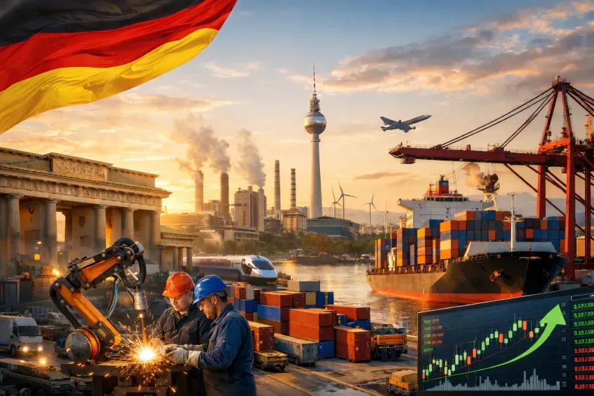 German Investor Optimism Hits Four-Year High, Driven by Trade and Export Sector Recovery