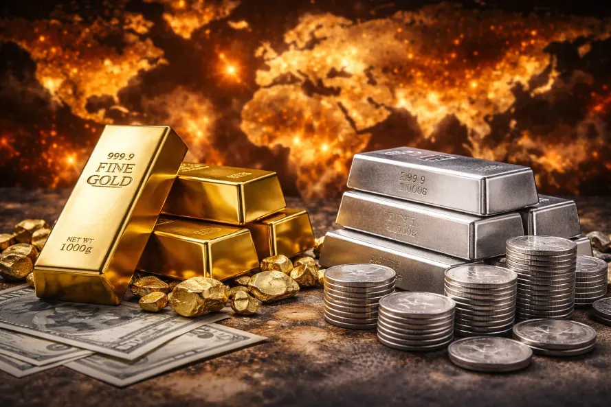 Gold Surpasses $4,720 and Silver Nears $94.5 Amid Greenland Tensions and Shift to Safe Havens