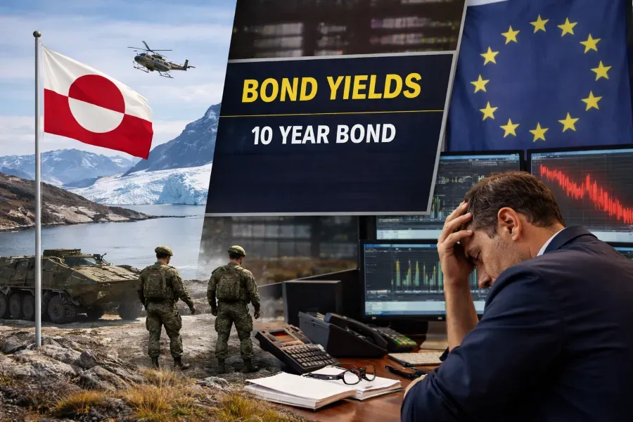 Greenland Escalation and Bond Market Turmoil Extend European Stocks' Losses for Fourth Consecutive Session